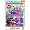 Puzzle Trefl - 2x24 - Fun with Gabby - Universal Gabbys Dollhouse Trefl 34433