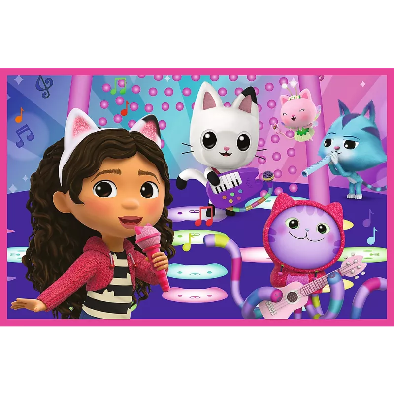 Puzzle Trefl - 2x24 - Fun with Gabby - Universal Gabbys Dollhouse Trefl 34433
