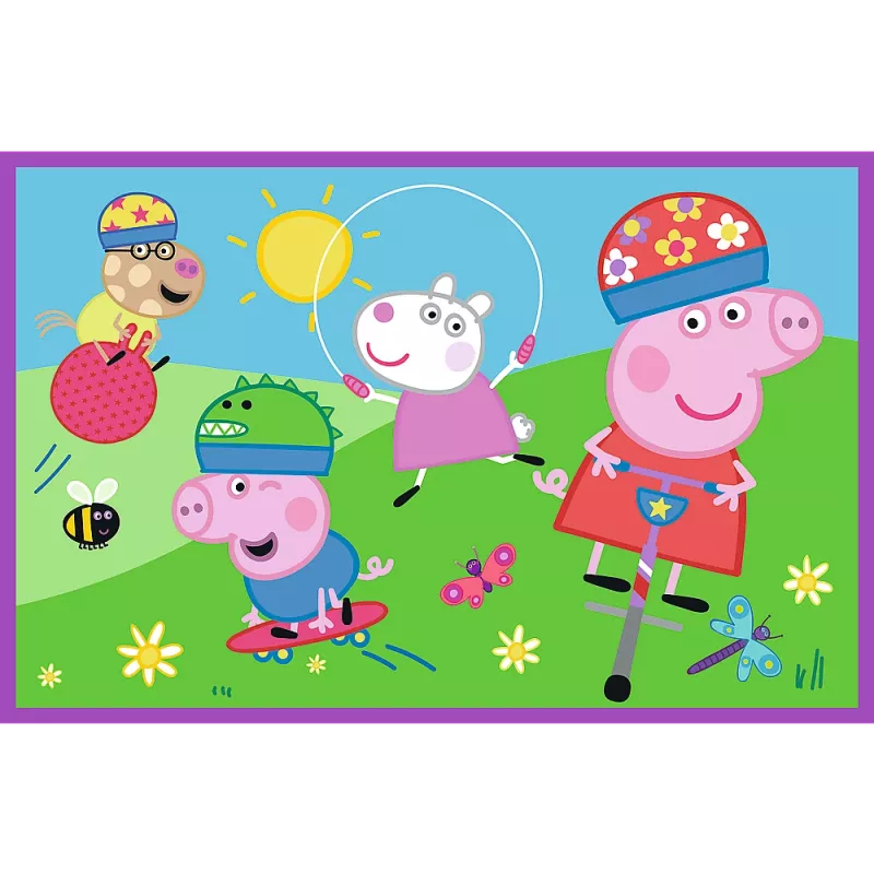 TREFL PUZZLE Puzzle - 2x24 - Peppa al parco giochi - Peppa Pig 34435
