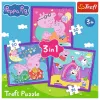 Puzzle - 3 in 1 - Le abitudini di Peppa Pig Trefl 34893