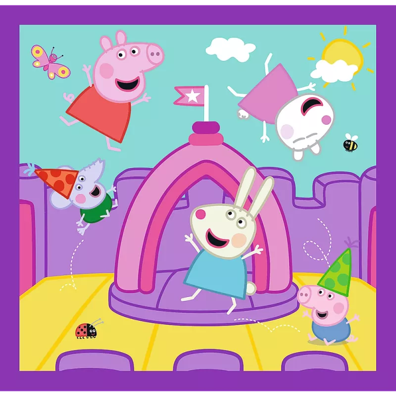 Puzzle - 3 in 1 - Le abitudini di Peppa Pig Trefl 34893