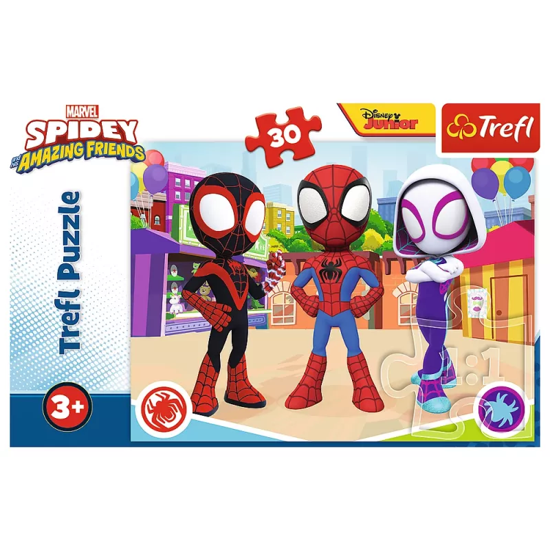 TREFL PUZZLE Puzzle - 30 - Adventures of Spiday and Friends - Trefl 18285