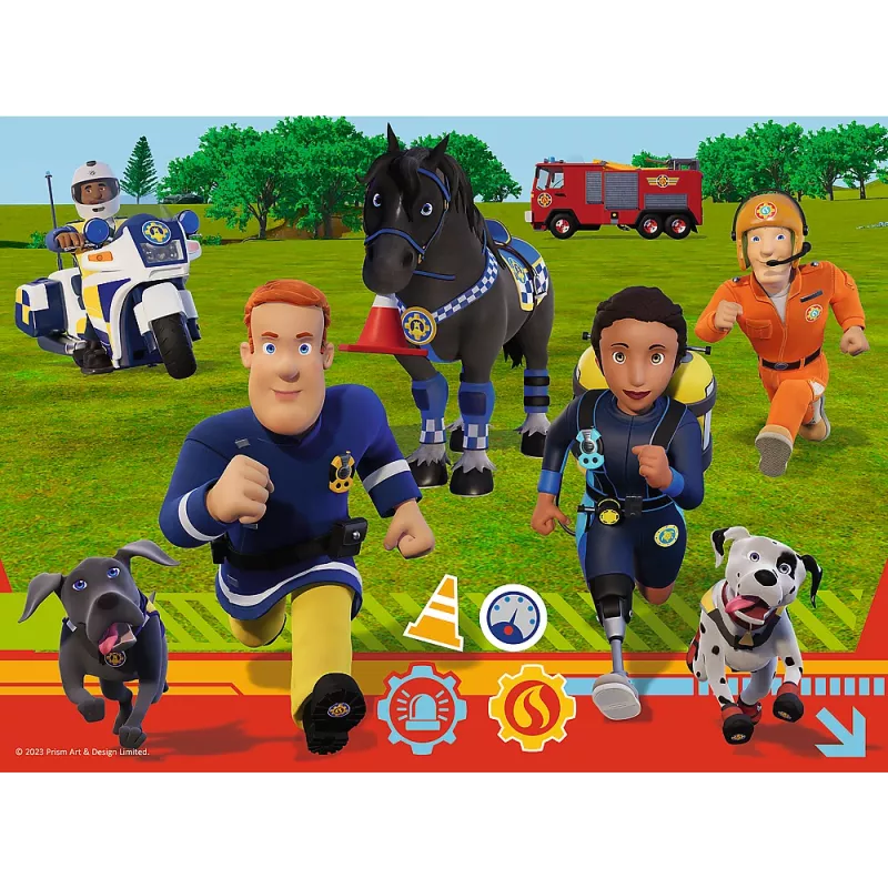 TREFL PUZZLE Puzzle - 30 - Pronti ad aiutare Fireman Sam Trefl 18297