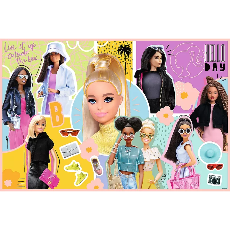 Puzzle Trefl - 300 - Your Favorite Barbie - Mattel, Barbie 23025