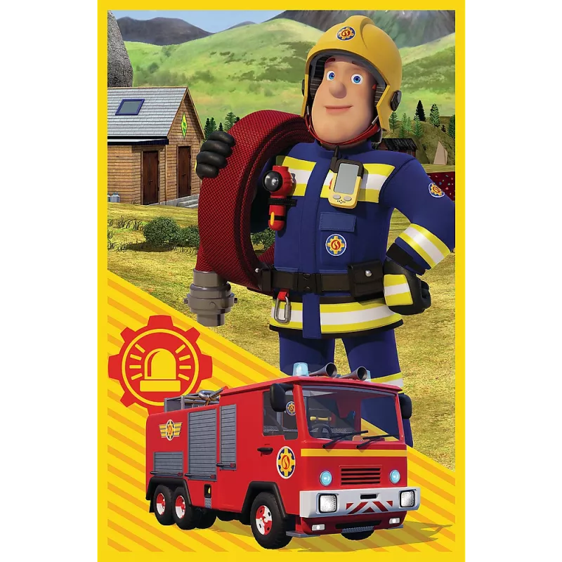 Puzzle - 3x50 - Fireman Sam Squadra dei pompieri