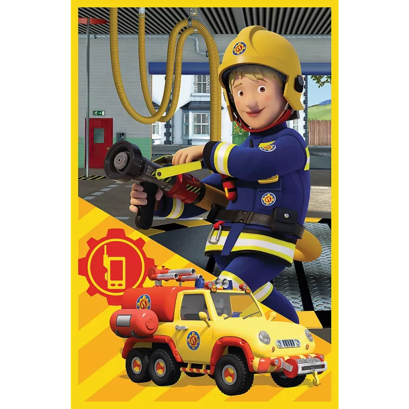 Puzzle - 3x50 - Fireman Sam Squadra dei pompieri