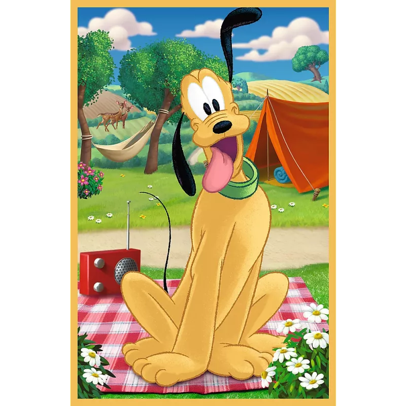 Puzzle - 3x50 - Topi in vacanza Disney Trefl 34881