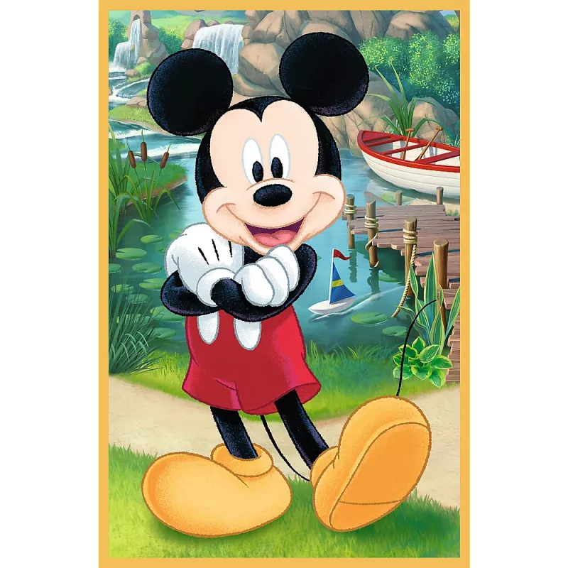 Puzzle - 3x50 - Topi in vacanza Disney Trefl 34881