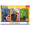 Puzzle - 3x50 - Your Hero / Disney Marvel The Avengers Trefl 34891