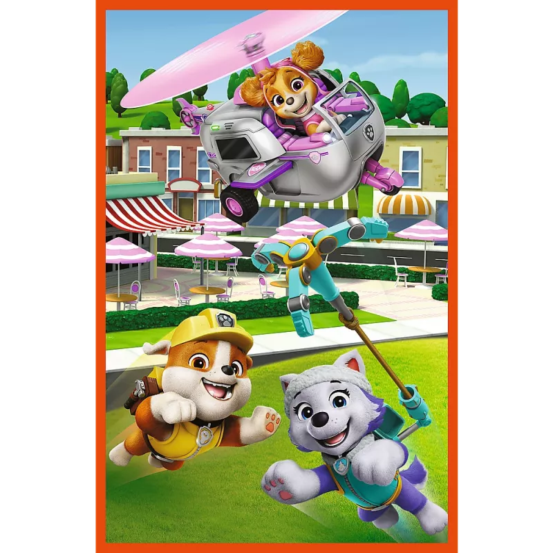 Puzzle - 3x80 - Dog Pack Paw Patrol Trefl 34886