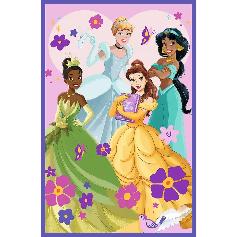 Puzzle - 3x80 - Princess friends - Disney Princess Trefl 34884