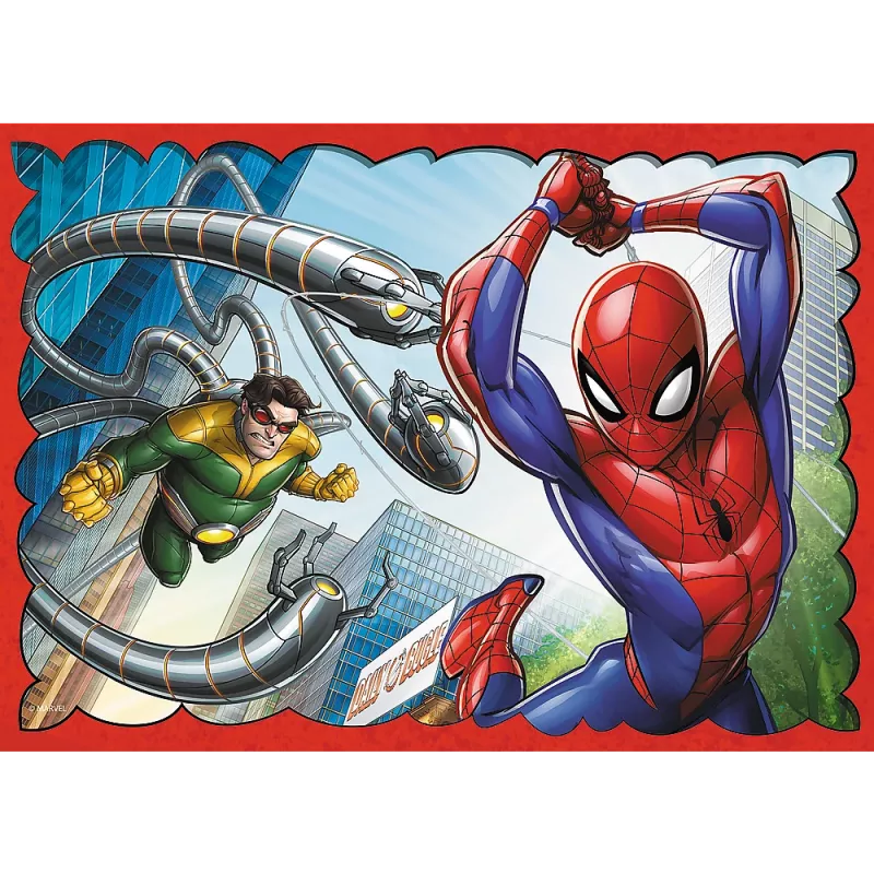 Puzzle Trefl - 4in1 - Heroic Spider-Man Trefl 34384