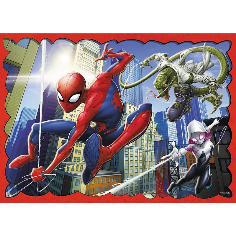 Puzzle Trefl - 4in1 - Heroic Spider-Man Trefl 34384