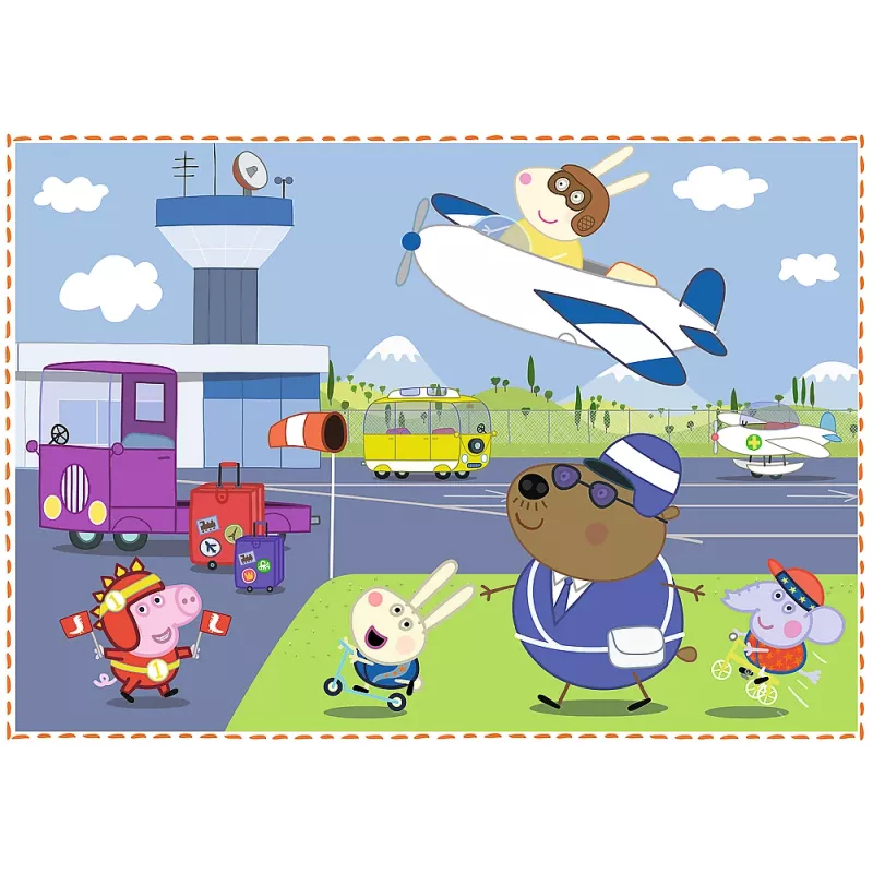 Puzzle Trefl 4in1 Holiday Memories Peppa Pig 34359
