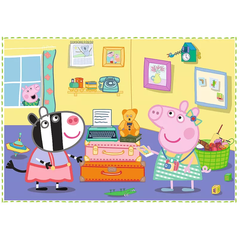 Puzzle Trefl 4in1 Holiday Memories Peppa Pig 34359