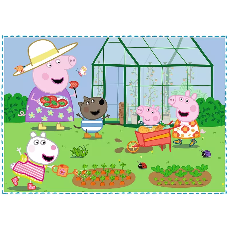 Puzzle Trefl 4in1 Holiday Memories Peppa Pig 34359