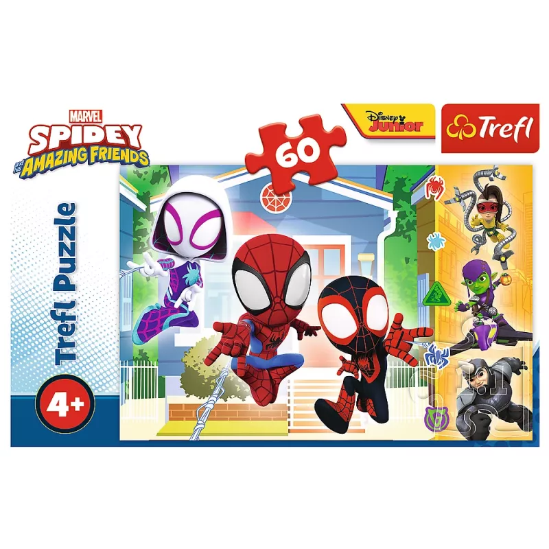 TREFL PUZZLE Puzzle - 60 - Nel mondo di Spidey Trefl 17371