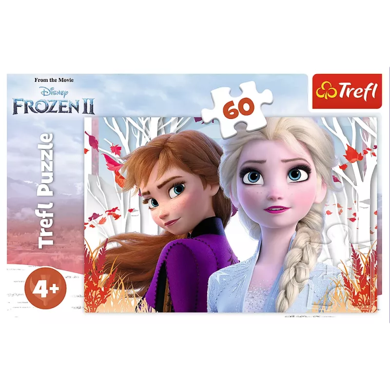 TREFL PUZZLE Puzzle 60 Il mondo magico di Anna ed Elsa