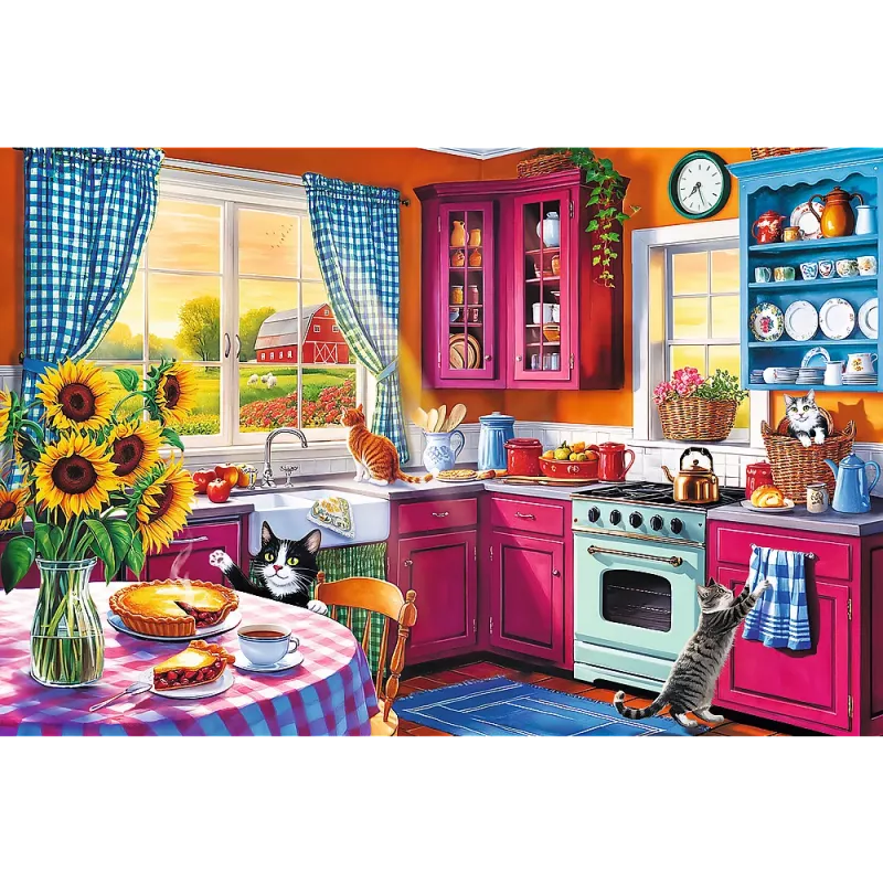 Puzzle Trefl - 300 Easy Piece - Mattino in cucina FSC Mix 70% 23102