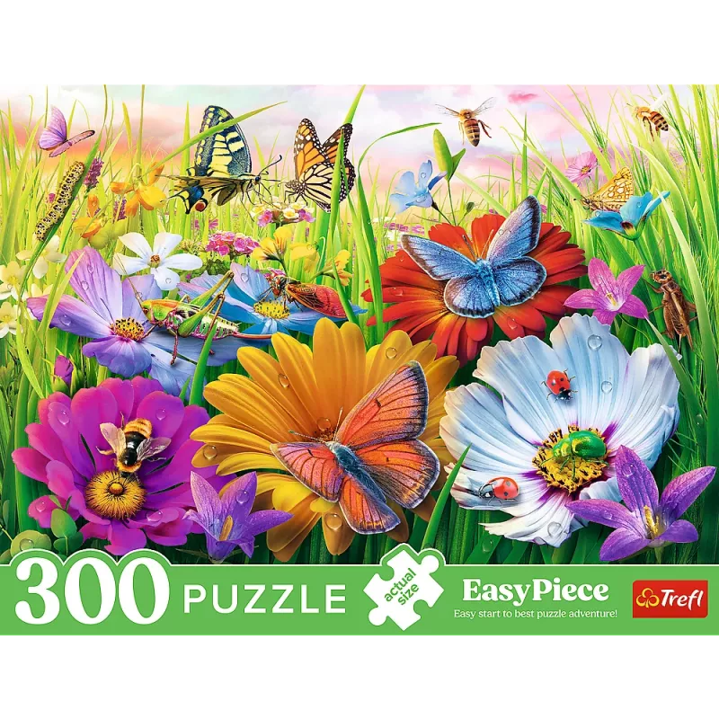 Puzzle Trefl - 300 EasyPiece - Insetti sul prato Trefl 23103