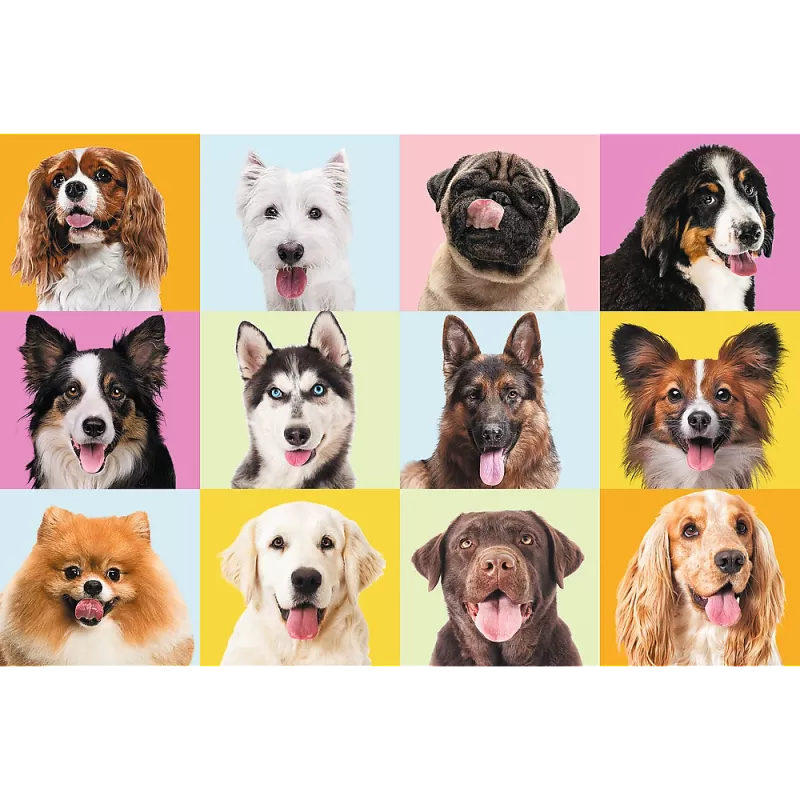 TREFL PUZZLE - 60 - Cuccioli dolci