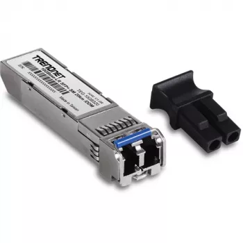 TRENDnet TEG-10GBS20 modulo ricetrasmettitore 10G SFP+, 10GBASE-SR, 850nm, LC duplex, MMF, fino a 400m