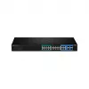 TRENDnet TPE-204US switch web smart UPoE Gigabit 20 porte, budget PoE 370W, 8 porte UPoE, montaggio rack 19