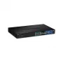 TRENDnet TPE-204US switch web smart UPoE Gigabit 20 porte, budget PoE 370W, 8 porte UPoE, montaggio rack 19
