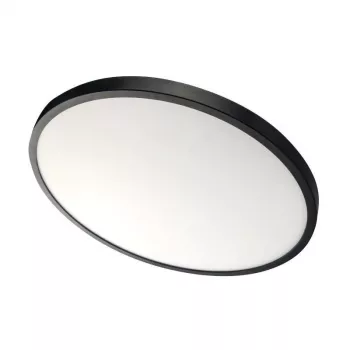 Trent plafoniera LED 48W, 4320lm, 4000K bianco freddo, nero