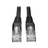Tripp Cavo patch Cat6 Gigabit snagless stampato RJ45 M/M nero 15ft
