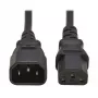 Tripp PDU Cavo di alimentazione C13 su C14 10A 250V H05VV-F 2m (6.6ft) nero