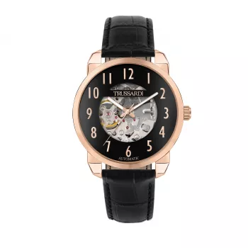 Trussardi Uomo T-Evolution Orologio al quarzo R2421154001 40mm quadrante blu acciaio