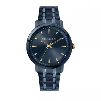 Trussardi Orologio uomo R2453147007 41mm acciaio inox quadrante blu