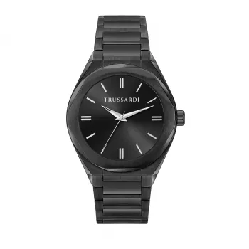 Trussardi Orologio uomo R2453156005 42mm quadrante blu cinturino in pelle