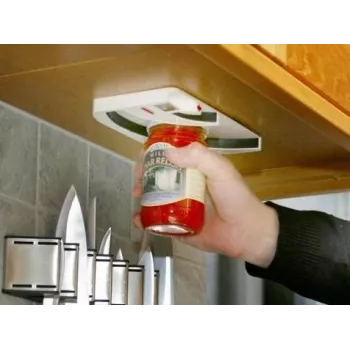 TRUST 22400 apribottiglie e vetro sotto pensile, bianco