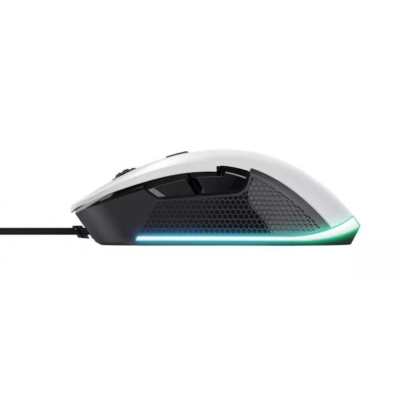 Trust GXT 922W Ybar Mouse ottico gaming USB, 6400 DPI, RGB, nero