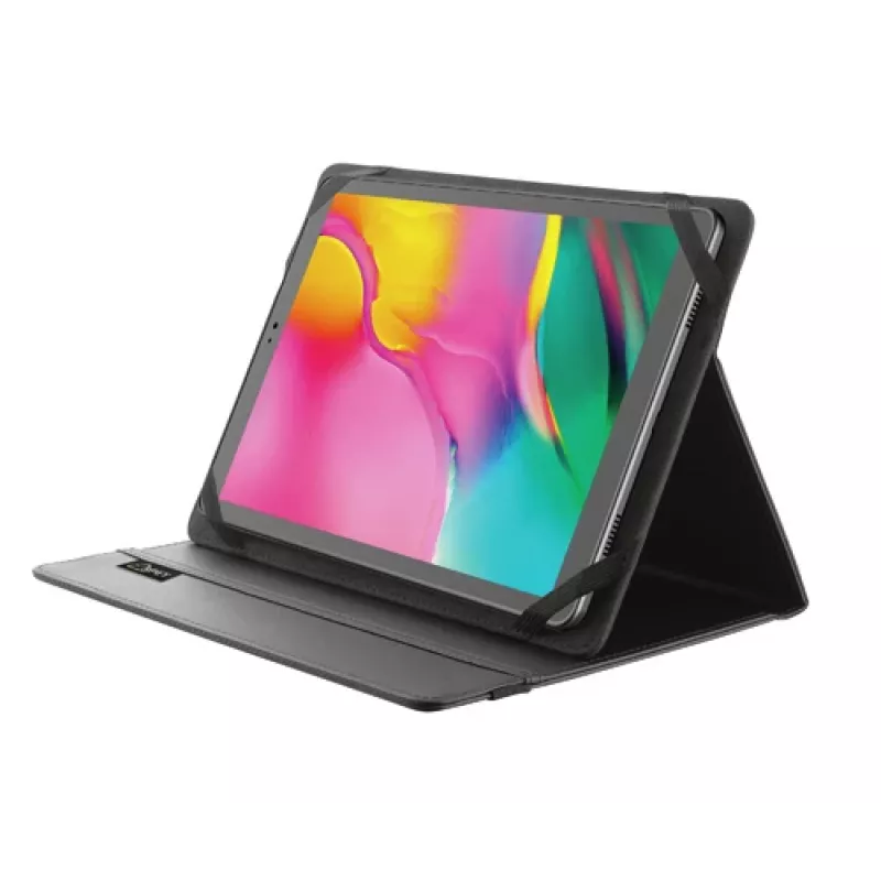 Trust Primo Folio Custodia per tablet da 10 pollici, Nero, Materiale riciclato