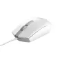 Trust TM-101W mouse ottico – ambidestro, 3 tasti, cavo USB, bianco 25320
