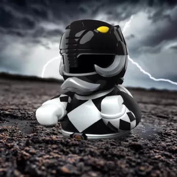 Anatra da collezione TUBBZ - Power Rangers Black Ranger 9cm