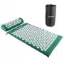 Tunturi set tappetino e cuscino per agopressione, verde
