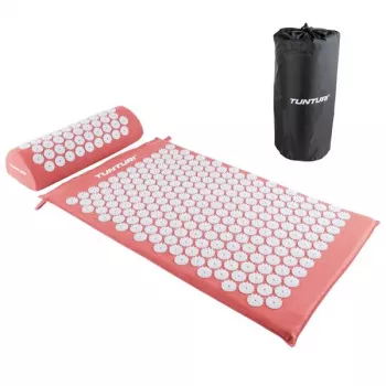 Tunturi set tappetino e cuscino agopressione – oro rosa