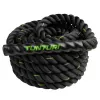 Tunturi Battle Rope 12m – corda fitness da 38mm in poliestere ad alta densità