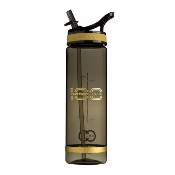 Tunturi Centuri Deluxe borraccia con cannuccia, 700 ml, marrone