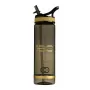 Tunturi Centuri Deluxe borraccia con cannuccia, 700 ml, marrone