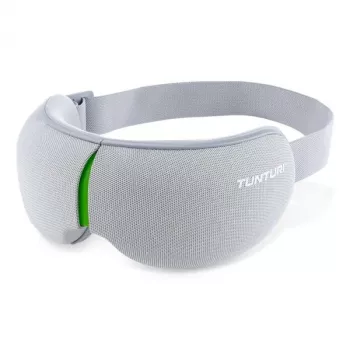 TUNTURI EM50 massaggiatore per occhi con pressione ad aria, vibrazione, terapia termica, Bluetooth, 5 modalità, nero