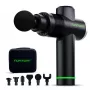 Tunturi MG40 Massage Gun – massaggiatore a percussione a 20 velocità con 6 accessori e batteria da 11 h
