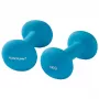 Tunturi manubri in neoprene 5 kg coppia - blu