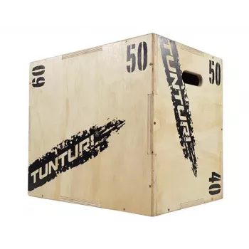 Plyo Box Tunturi Plyo Box Wood 40/50/60cm - Box pliometrico regolabile