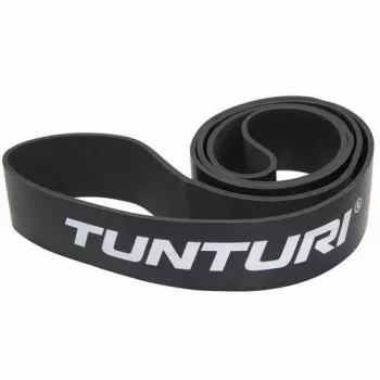 Tunturi Power Band banda di resistenza extra heavy, 104 cm x 6.4 cm, nero