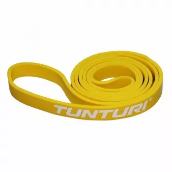 Tunturi Power Band Light banda di resistenza - giallo - 104 x 2,2 cm
